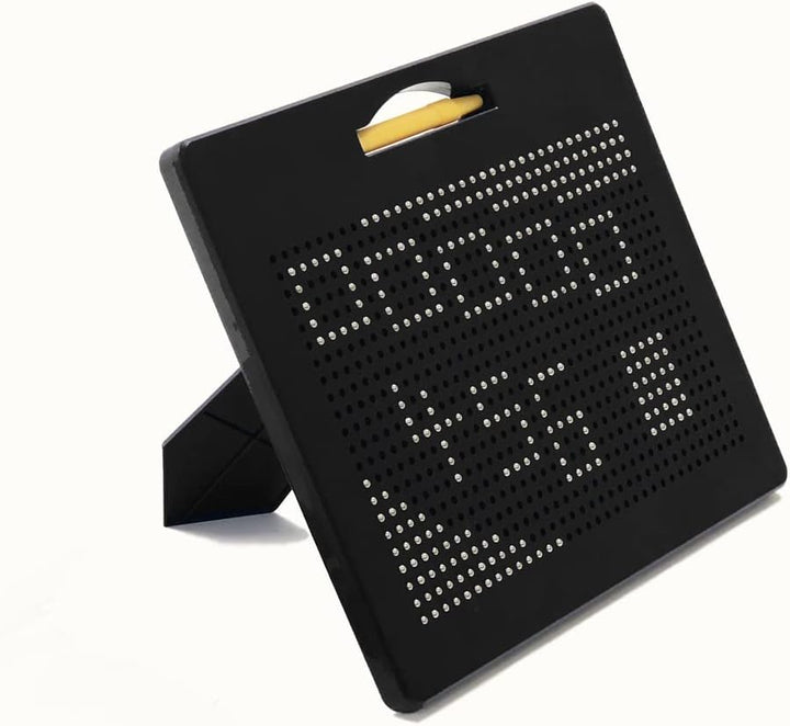 EDUPLAY 120538 Magnet Schreib-/Maltafel, schwarz, 21-teilig (1 Set)