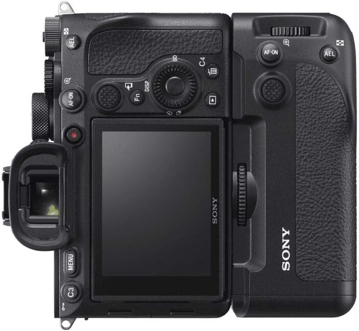 Sony VG-C4EM Funktionshandgriff (Nutzbar für ILCE-7RM4 mit Platz für 2 Z-Akkus) Single, Single