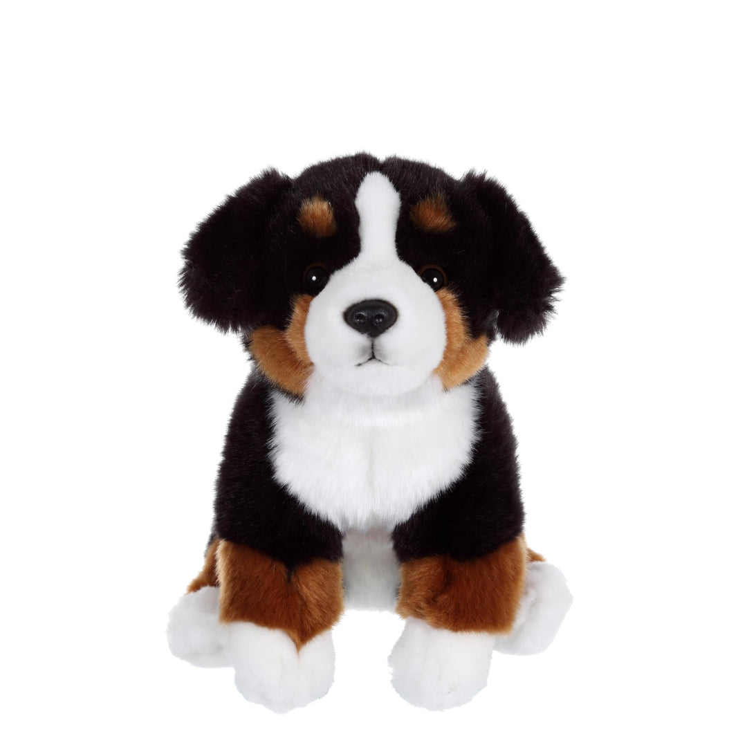 GIPSY Toys 071125 Sitting Dog 25 cm Bernese Mountain Dog Cuddly Toy for Children Available in 8 Diff