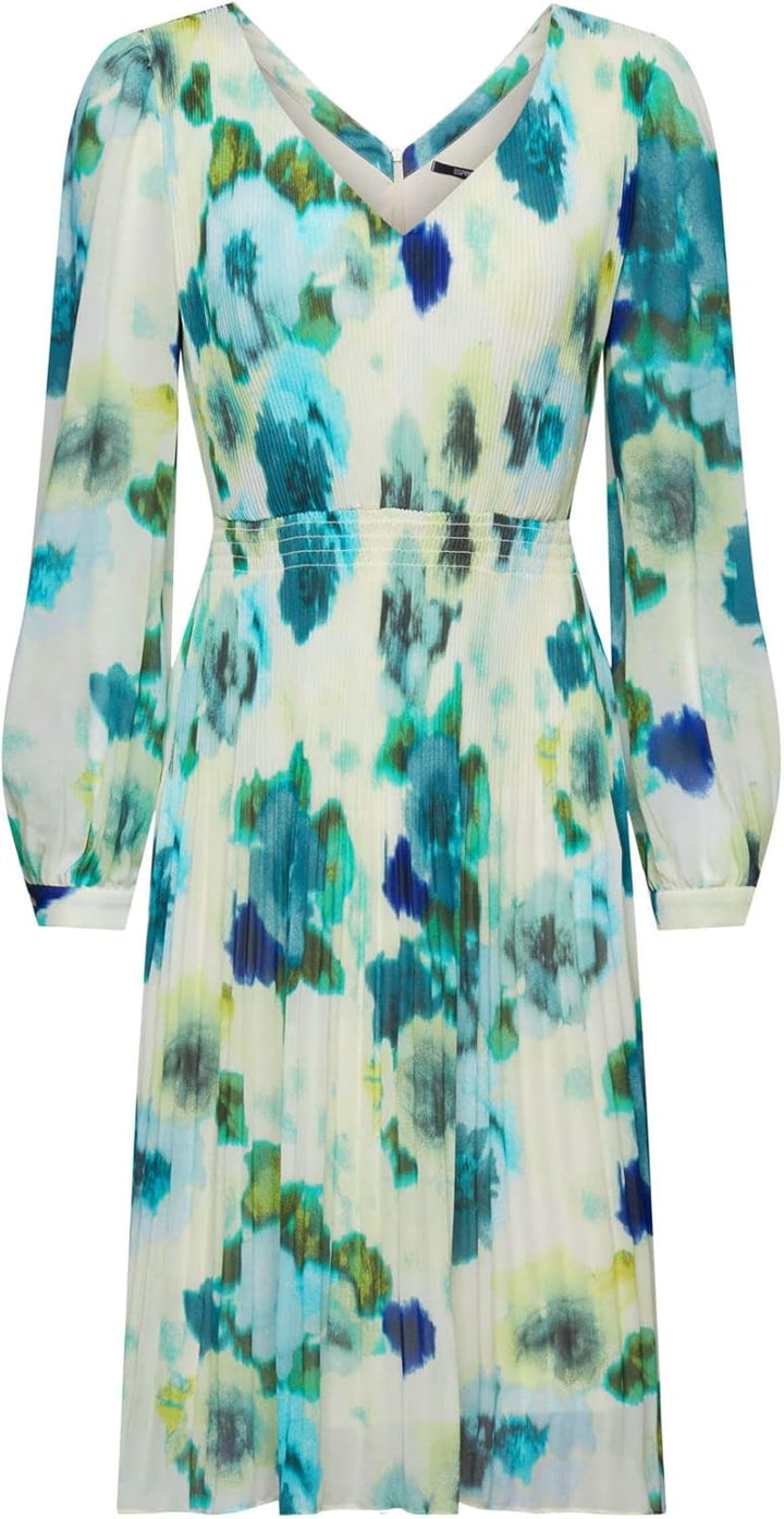 ESPRIT Damen 023eo1e342 Kleid 36 323/Citrus Green 4, 36 323/Citrus Green 4