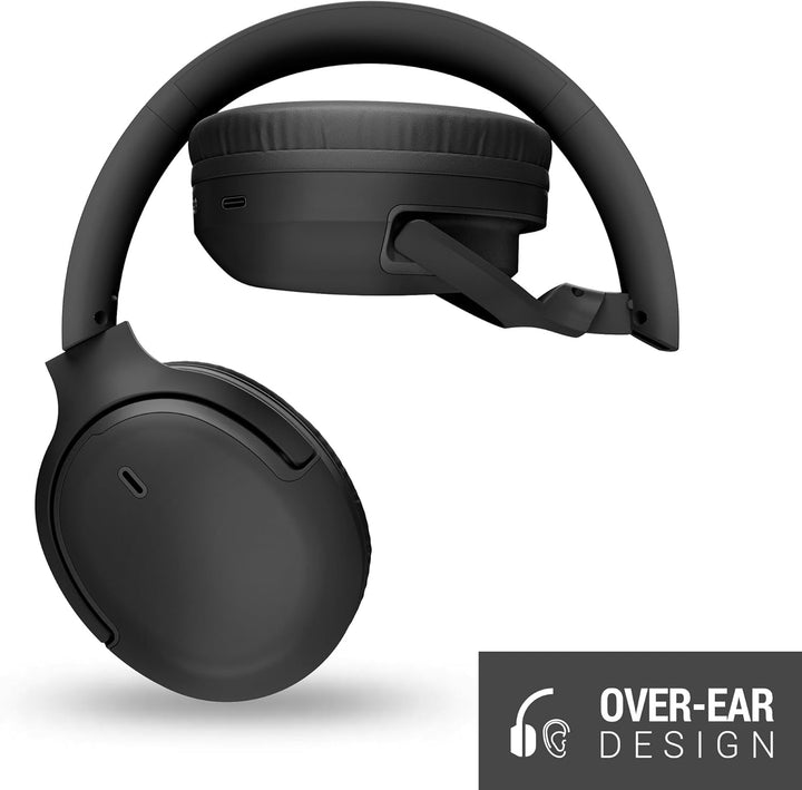 Energy Sistem Rizz Faltbare Bluetooth-Kopfhörer mit 50 Stunden Akku, Schnellladung, faltbares Design