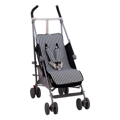 JYOKO KIDS Sitzauflage Universal für Kinderwagen + Gurtpolster Hergestellt aus Baumwollstoff + Schau