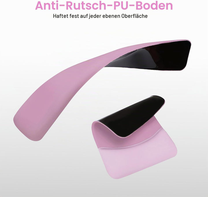 MOSISO Handgelenkstütze für Mauspad&Tastatur Set, Rechteckig Ergonomisch Mauspad Rutschfest Basis Ho