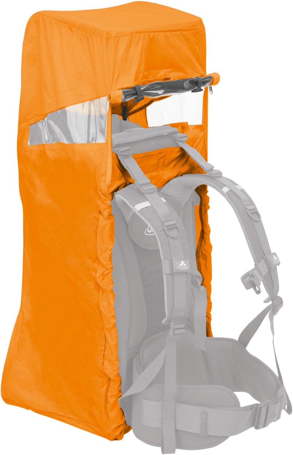 VAUDE Regenhülle Regenüberzug für Kindertragen der Shuttle-Serie, orange, One Size, 118592270