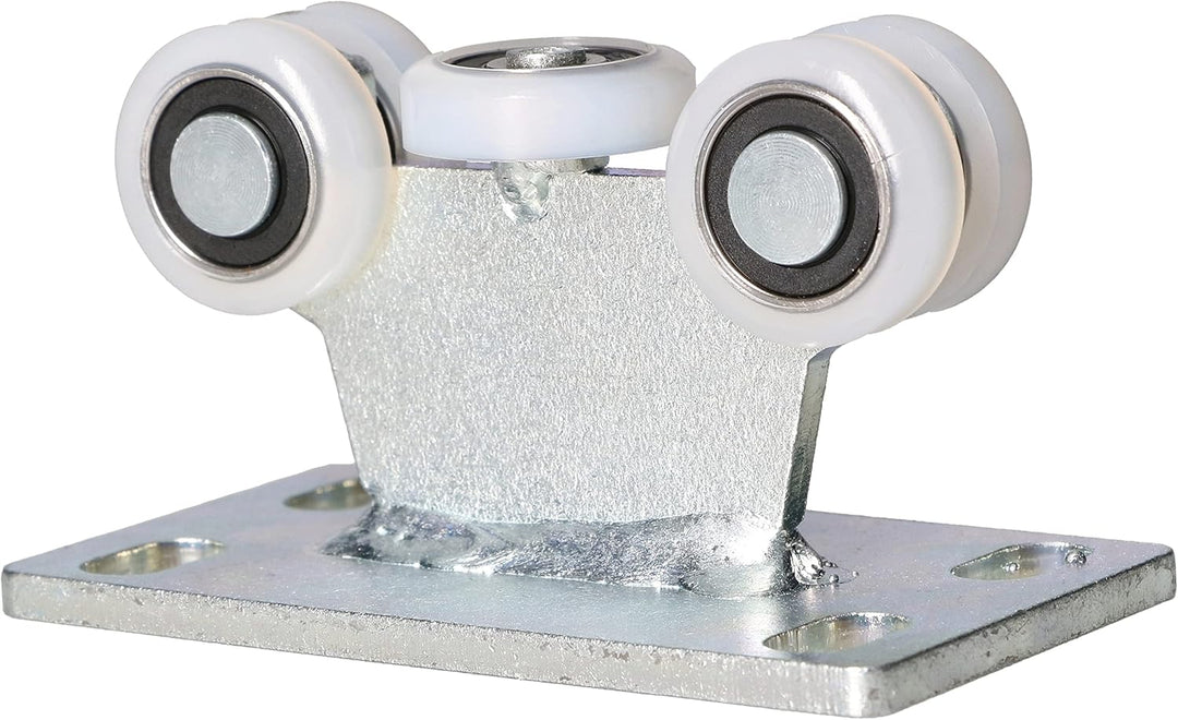 KOTARBAU® 2er Set Feste Laufrolle ohne Höhenregulierung Ø 25 5 Rollen Perfekt für verschiedene Schie
