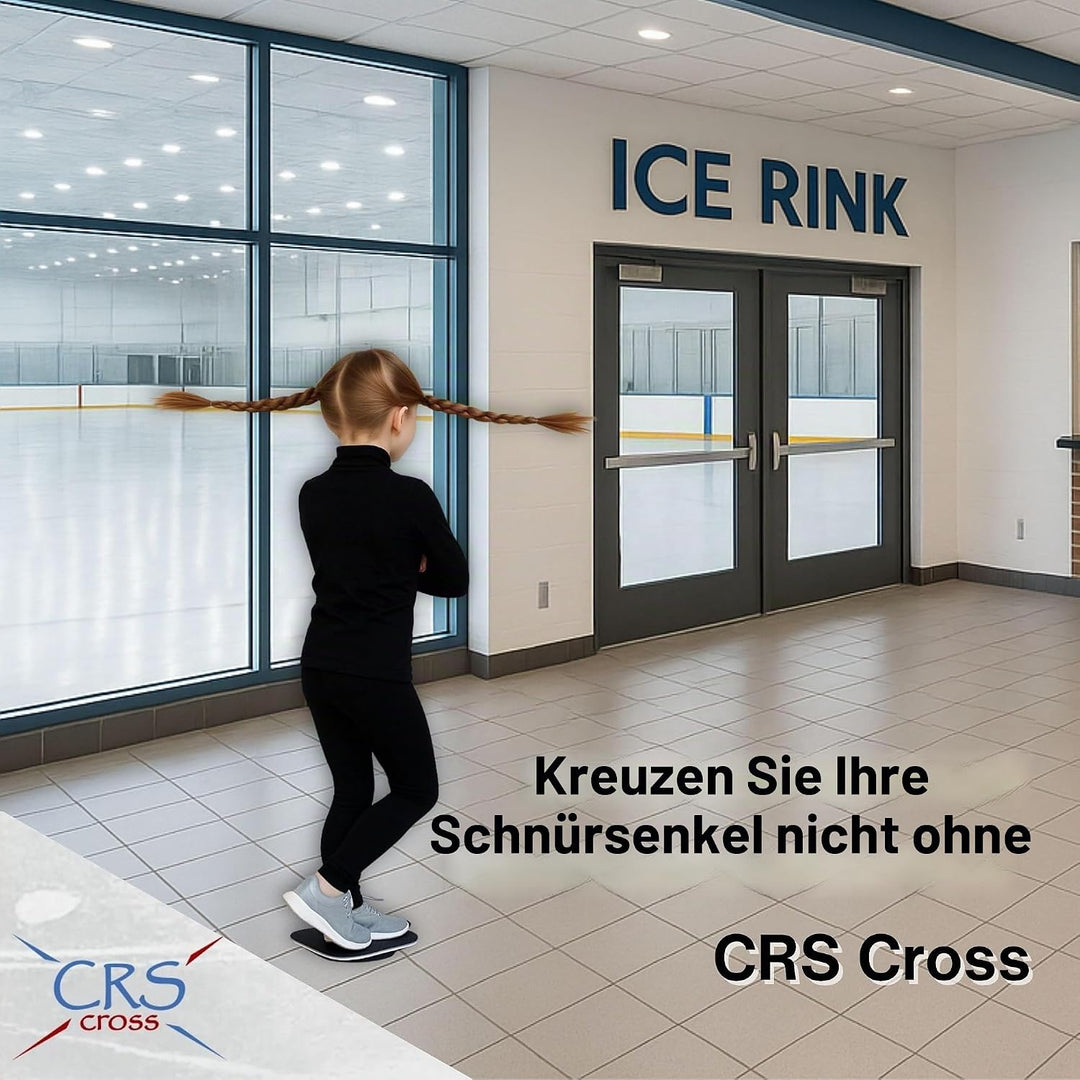 CRS Cross Spinner für Eiskunstlauf - Trainingshilfe für Eiskunstläufer, Gymnastik, Tanz und Ballettp