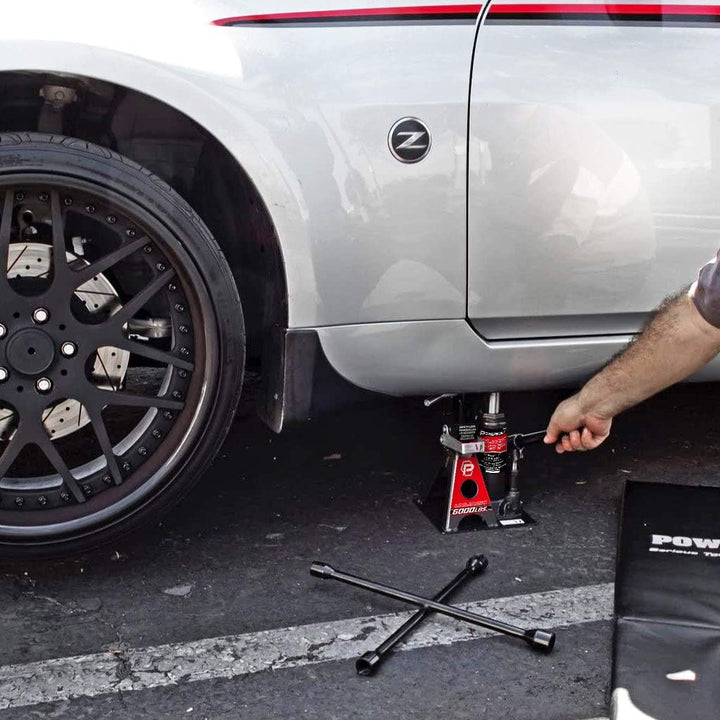 Powerbuilt 620471 Hebebühnen und Wagenheber, schwarz, 6000lb, Unijack, 6000lb, Unijack