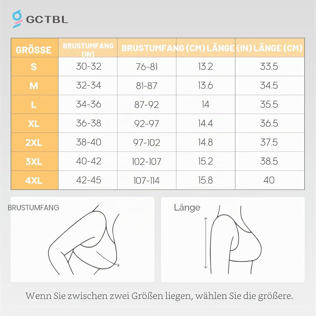 Trans Binder Transgender FTM Zip Up Atmungsaktives Halbes Brust Binder Nude S, Nude S