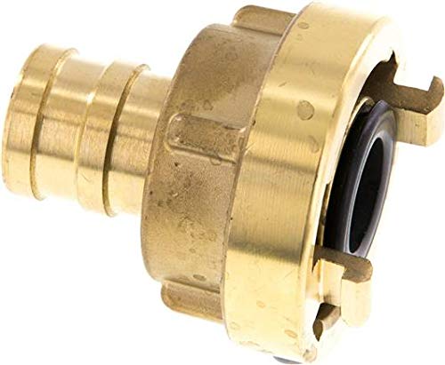 Storz-Kupplung 25-D, 25 (1") mm Schlauch, Messing Werkstoff:Messing Storz-Grösse:25-D