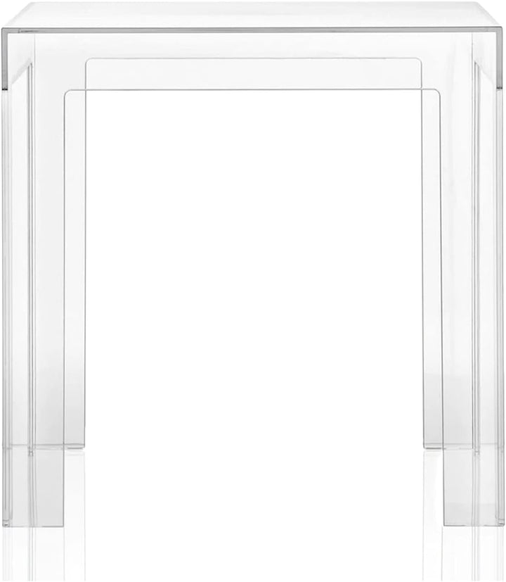Kartell Jolly Tisch, Glasklar Cristallo, Cristallo