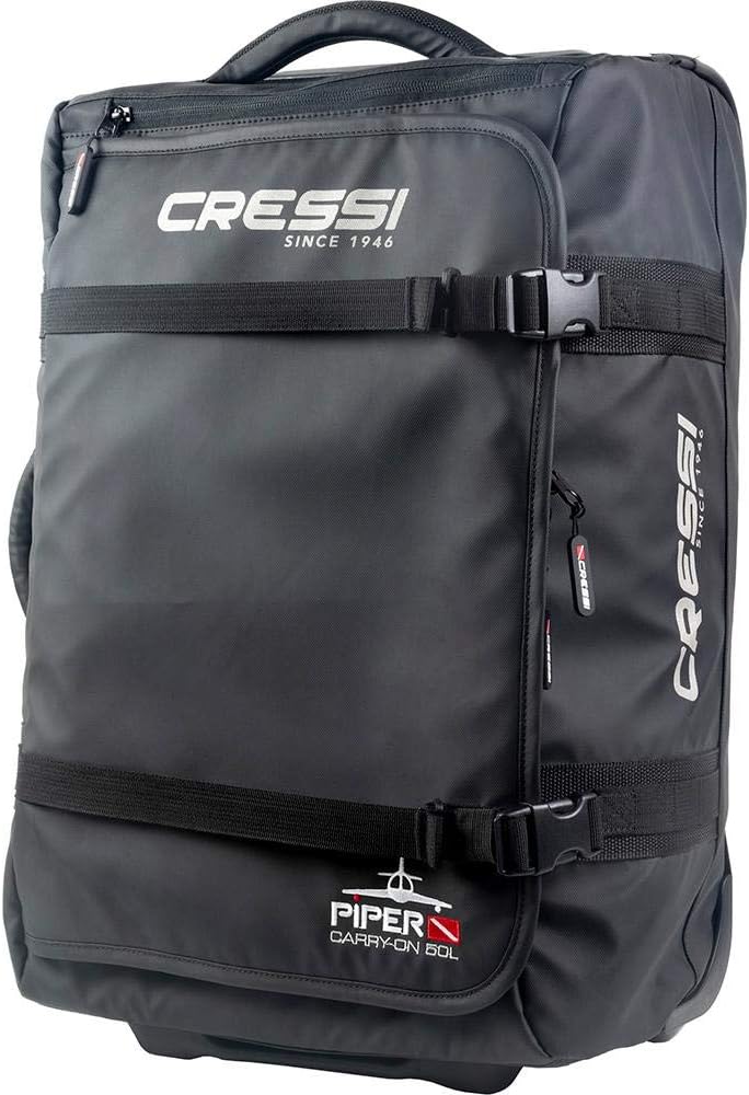 Cressi Piper Bag – Handgepäck Koffer 35,5x23x56 Grosser, Ultraleichter, Trolley Handgepäck Ideal für