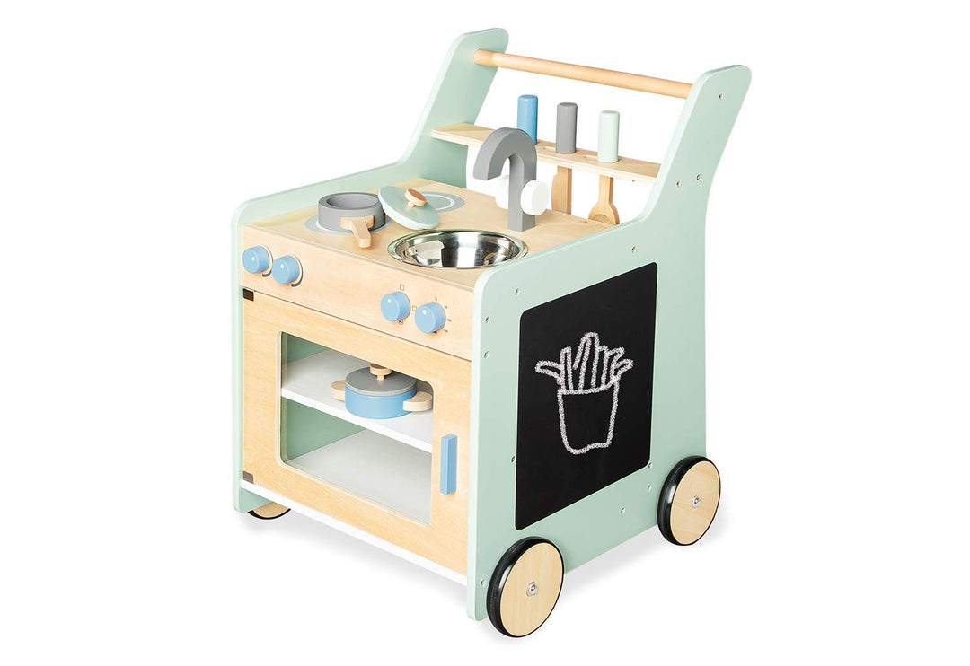 PINOLINO Kinderküche Kalle, pastellgrün, türkis, 6 kg