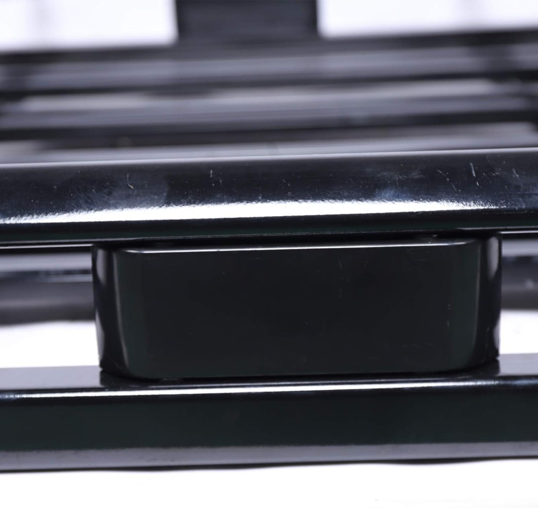 Universal Dachgepäckträger Schwarz Gepäck Fracht Relingträger Dachkorb Aluminiumlegierung Auto Dacht