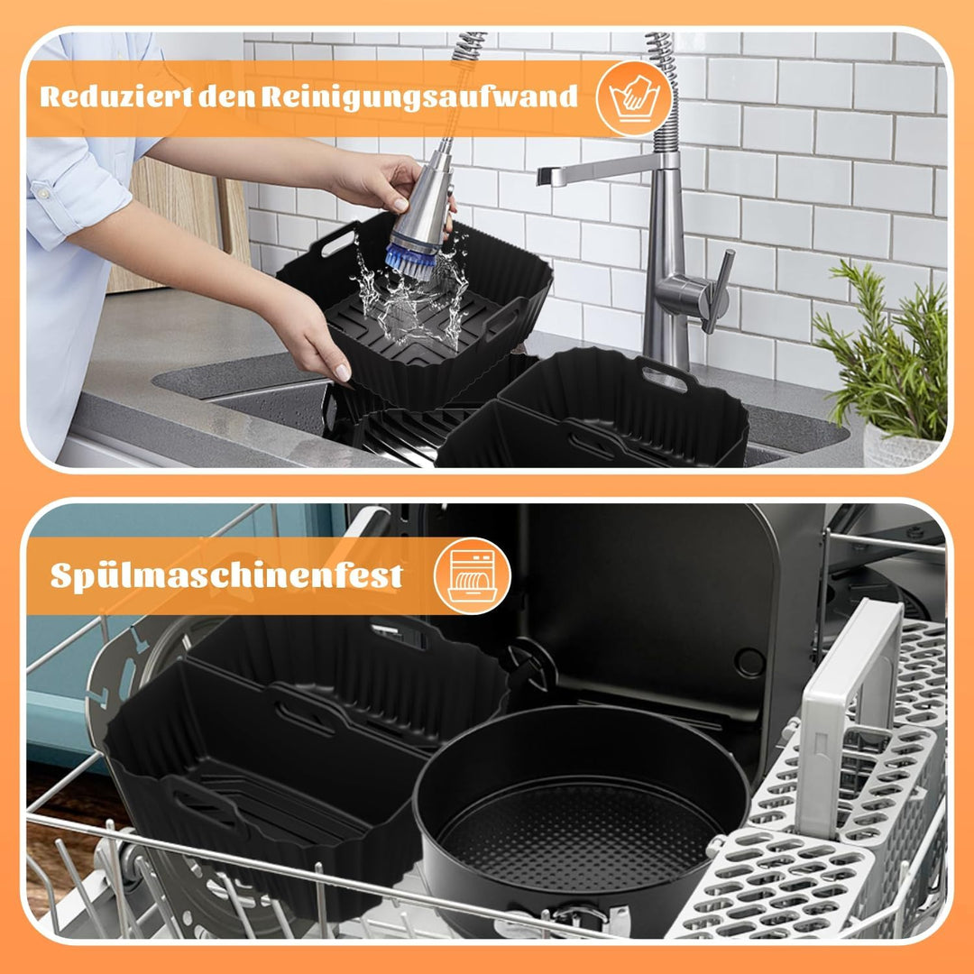 Heissluftfritteuse Zubehör - Airfryer Zubehör für COSORI 5,5L 6L 6,2L Turbo Tower Pro Smart 10,8L, N