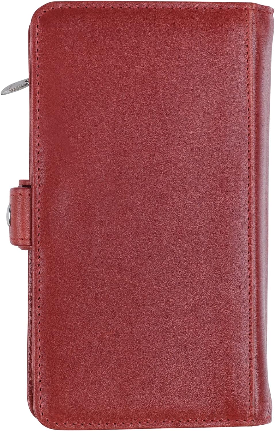 HANS/SON Echtlederhülle iPhone 12 Pro Max Inkl. Geldbörse Mit Münzfach, Scheinfach Und Kreditkartenf