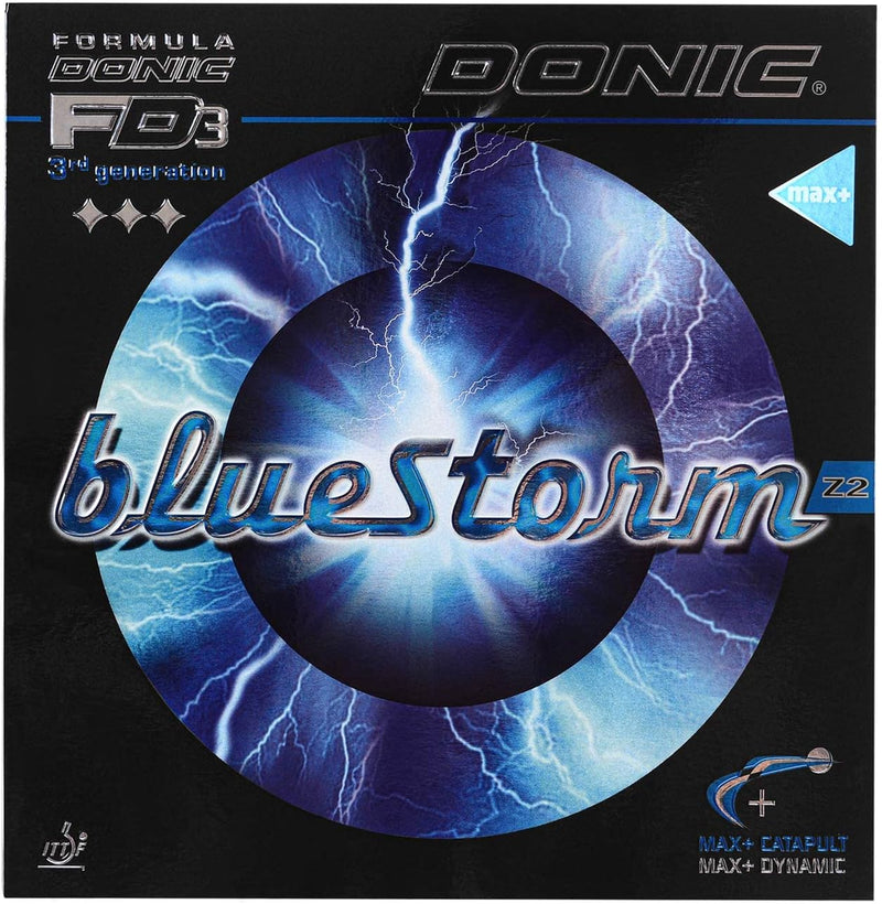 DONIC Belag Bluestorm Z2 Blau 2,3 mm, Blau 2,3 mm