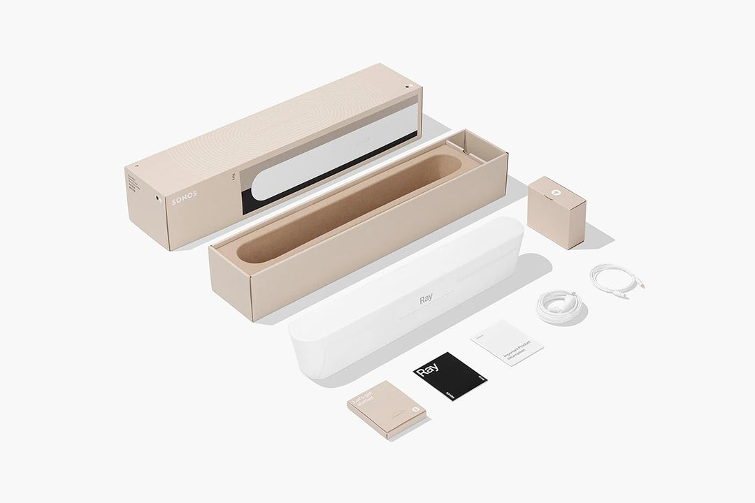 Sonos Ray, Soundbar, 4 Digitale Verstärker der Klasse D, Trueplay, Night Sound, Dolby Digital, Touch
