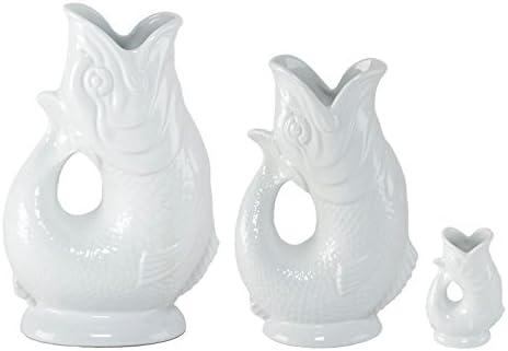 Gluggle Krug Neuheit Extra Large weiss, Extra Large Weiss