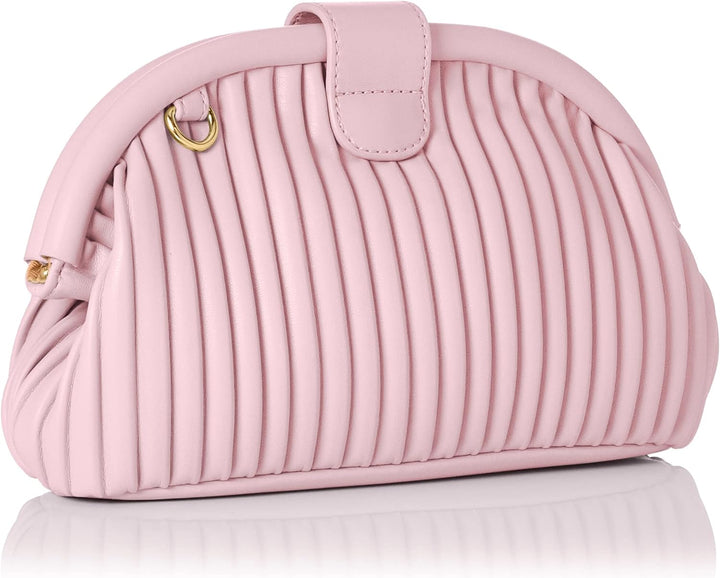 Love Moschino Women's Jc4045pp1gla1 Shoulder Bag, 25,5X7X13 Puder, Puder
