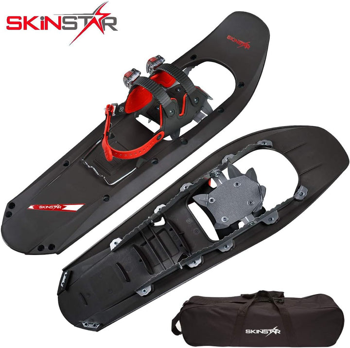 SkinStar Schneeschuh 29 INCH Schneeschuhwandern Schneeschuhe bis 130 kg inklusive Tragetasche - wahl