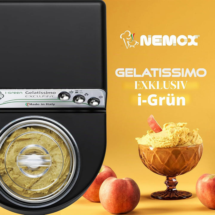 NEMOX Gelatissimo Exclusive i-Green Semi-professionelle Eismaschine für italienisches Eis und Sorbet