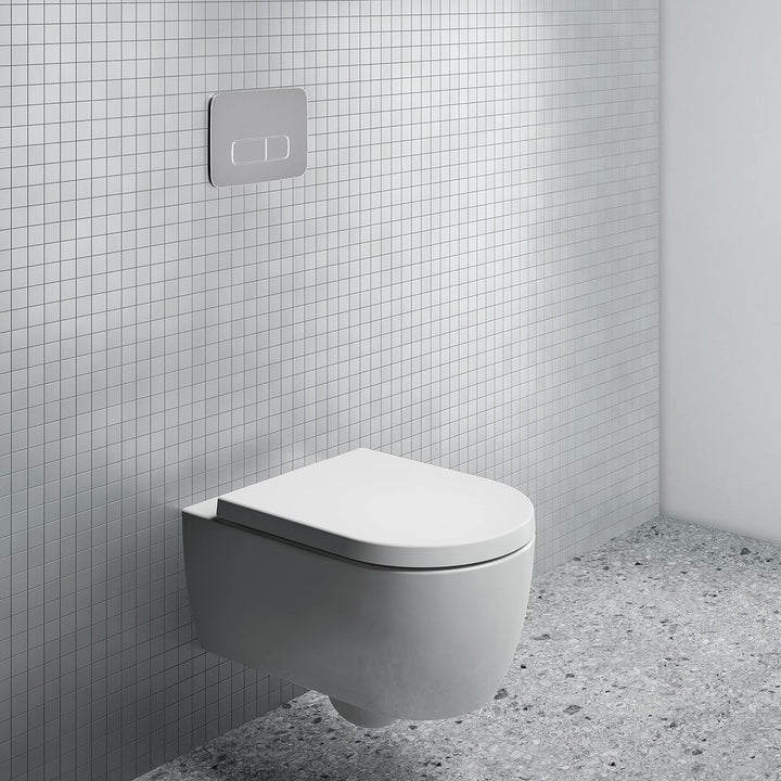 Ideal Standard R0123AA Oleas Betätigungsplatte Oleas M3 Mechanical Toilet Flush Plate - Chrome Chrom