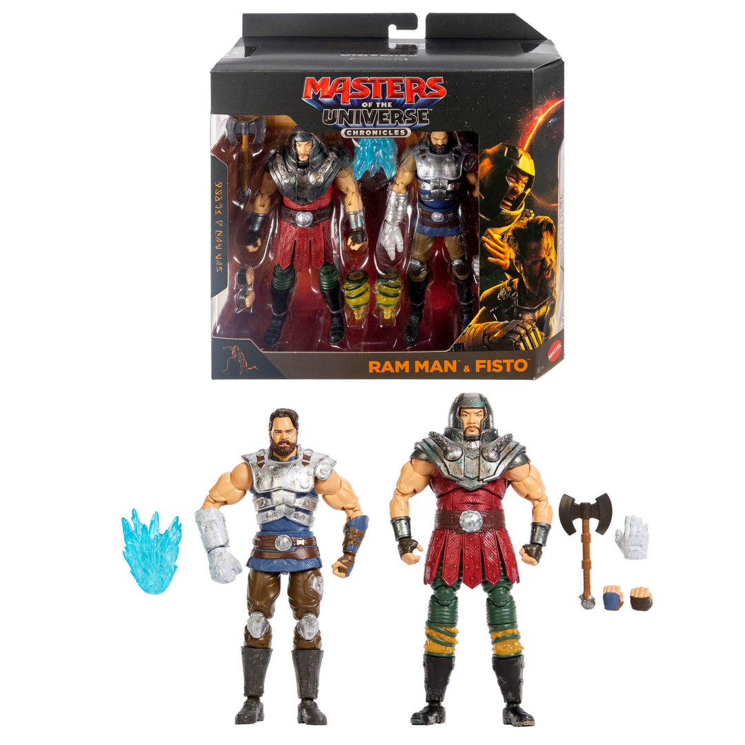 Masters of the Universe Chronicles, 2 Actionfiguren, Massstab 1:12, detailgetreu zum Film von 2026,