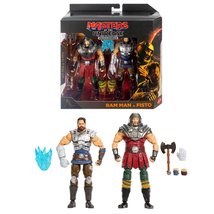 Masters of the Universe Chronicles, 2 Actionfiguren, Massstab 1:12, detailgetreu zum Film von 2026,