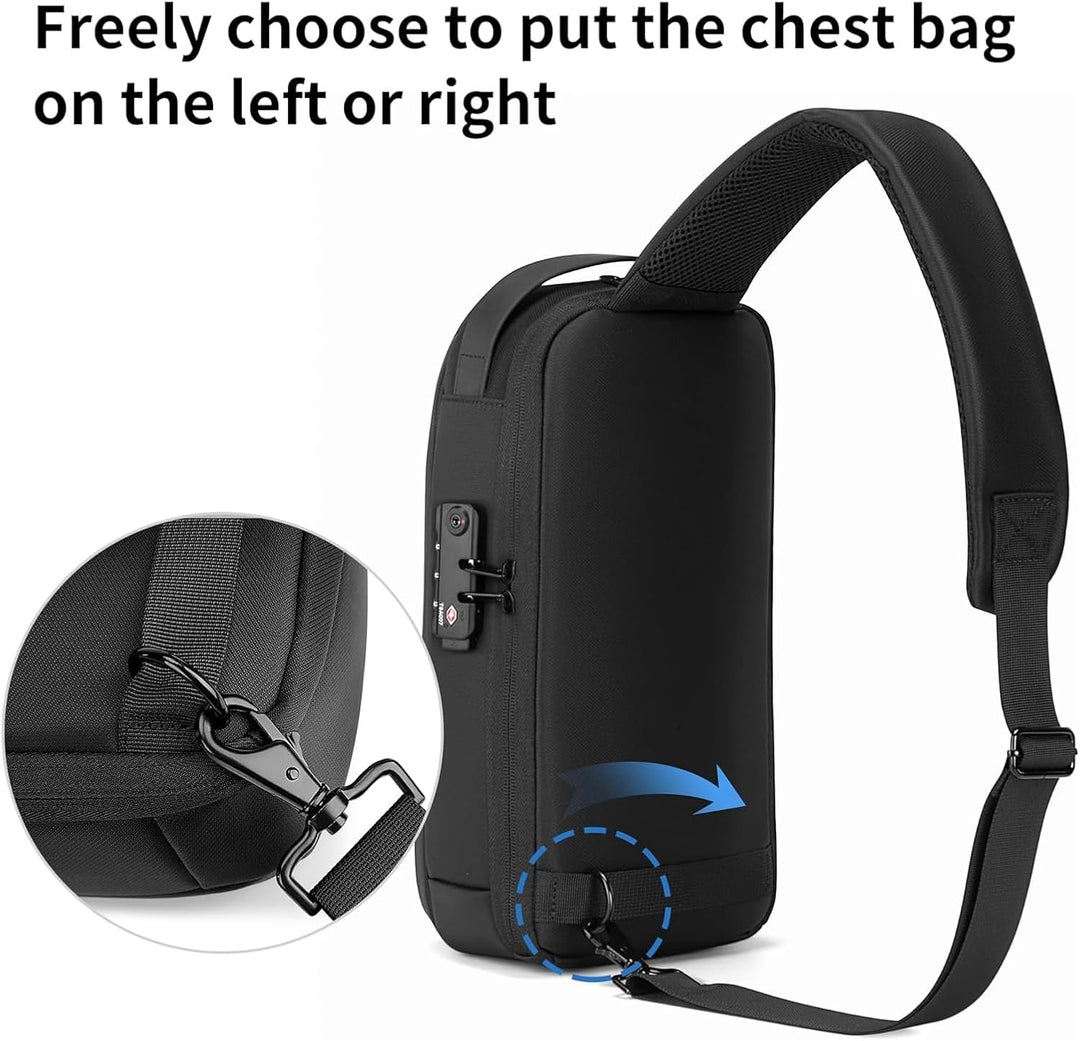 VGOAL Herren Daypack Backpacks Laptop-Computer-Messenger-and-Shoulder-Bags, 6315-a-black