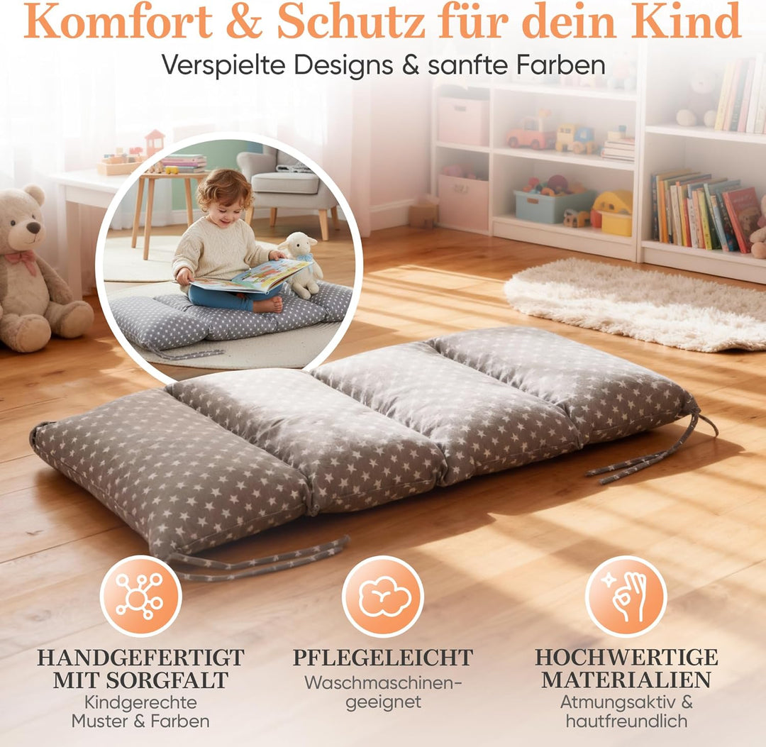 Lululearn® Kletterdreieck, Kletterbogen, Rampe & Rutsche [FALTBAR] – Ideal für Indoor & Outdoor | Sp