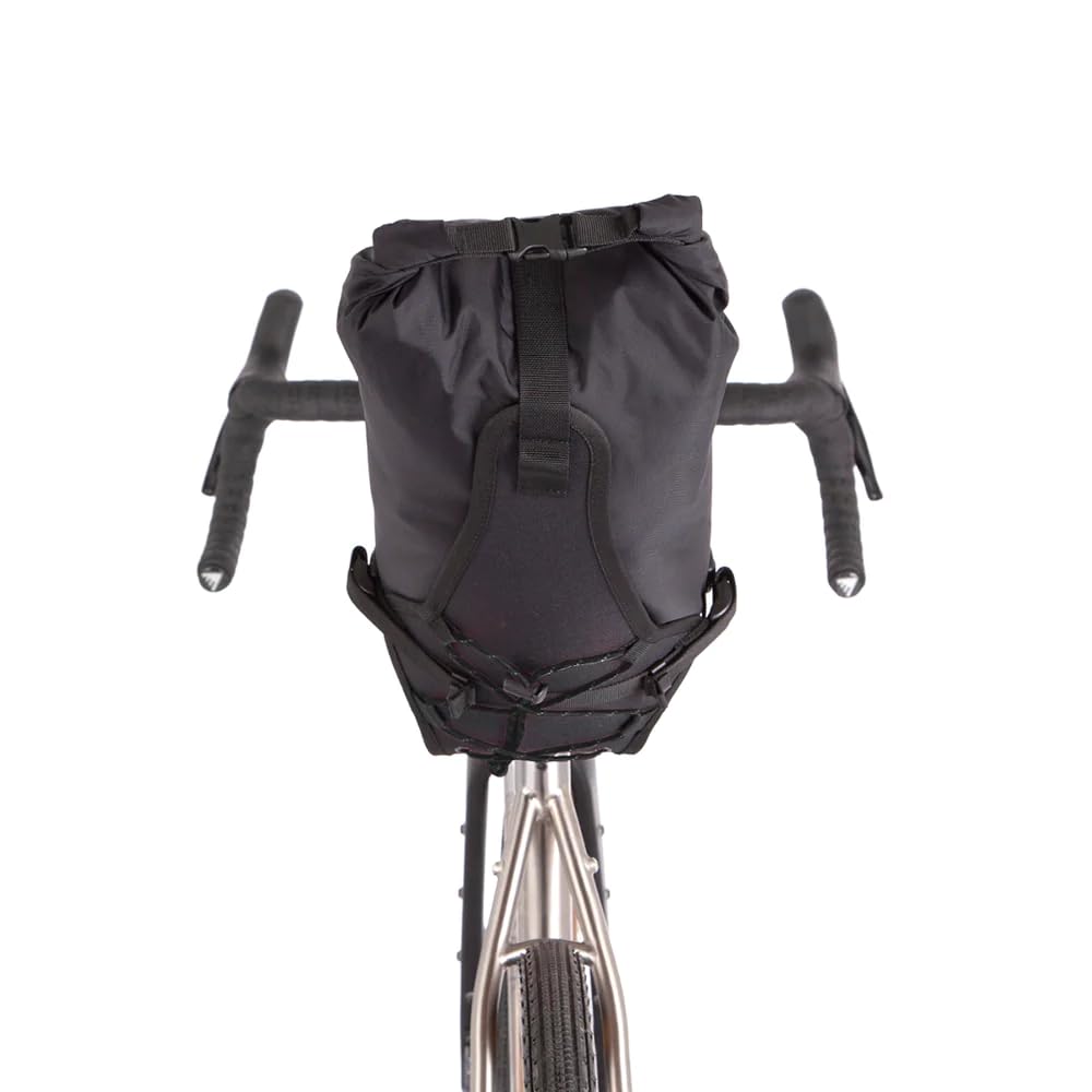 Restrap Big Sattelttasche mit Packsack Sattelholster 8 l Schwarz, 8 l Schwarz
