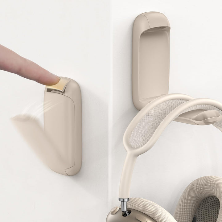 Lamicall Headset Halterung, Kopfhörer Halter - [Faltbar & Klein] Selbstklebender Gaming Headset Stän