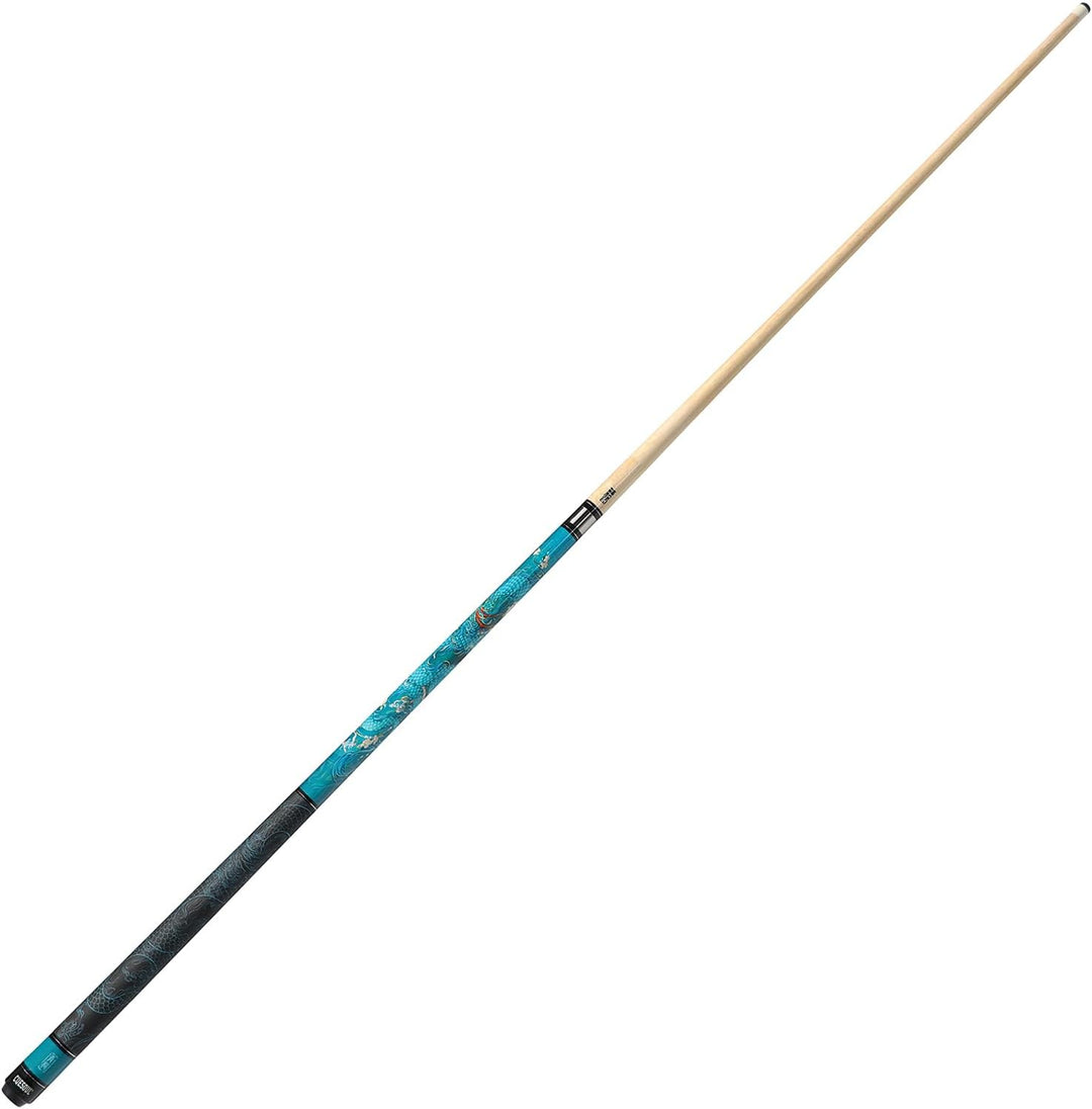 CUESOUL mythologische Symbole 58 Zoll 19oz Pool Cue Stick, 13mm TIPP qinglong, qinglong