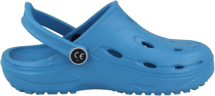 chung shi Unisex Kinder DUX Kids Clogs, Blau