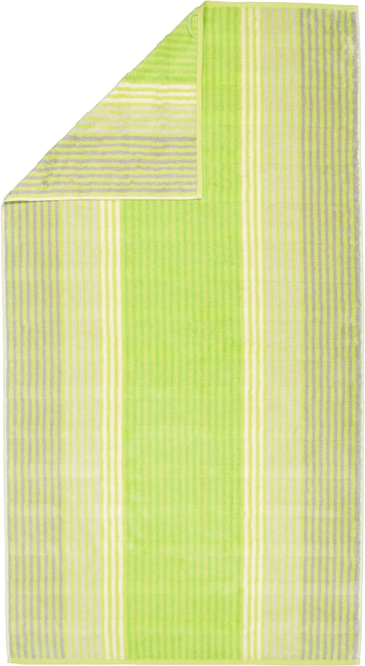 Cawö Noblesse Cashmere Streifen 1056 Duschtuch 80x150 cm Kiwi, Kiwi