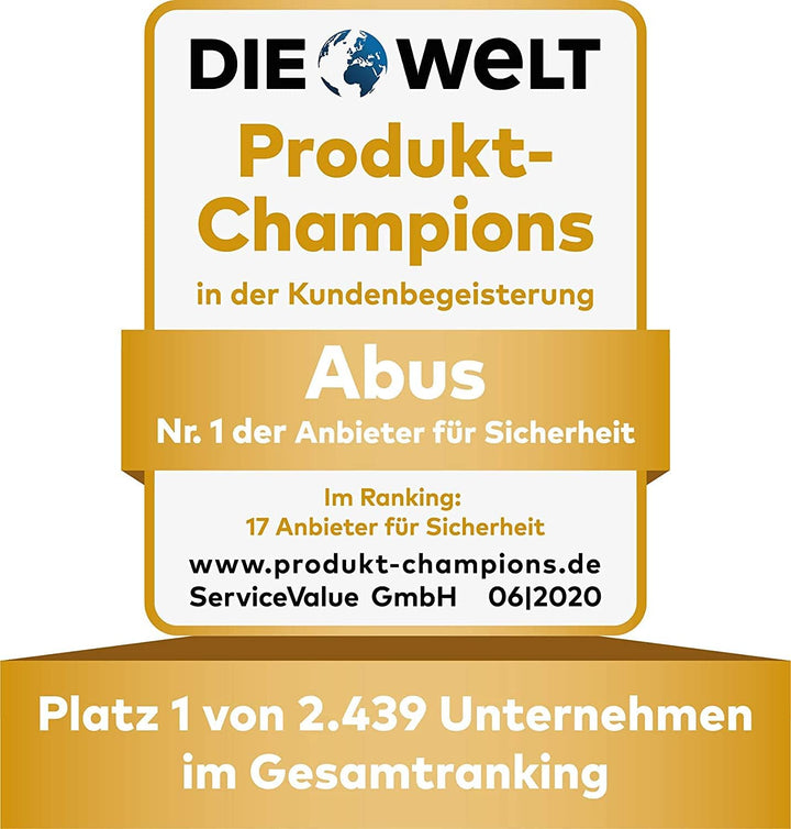ABUS Face Guard Gesichtsschutz mit breitem Visier aus Acrylglas - EN 166 Zertifiziert - abwaschbar -