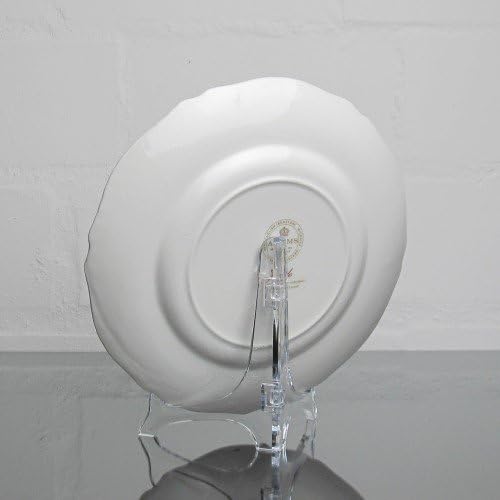 6 Stück Tellerständer/Tellerhalter/Telleraufsteller klappbar 180mm transparent