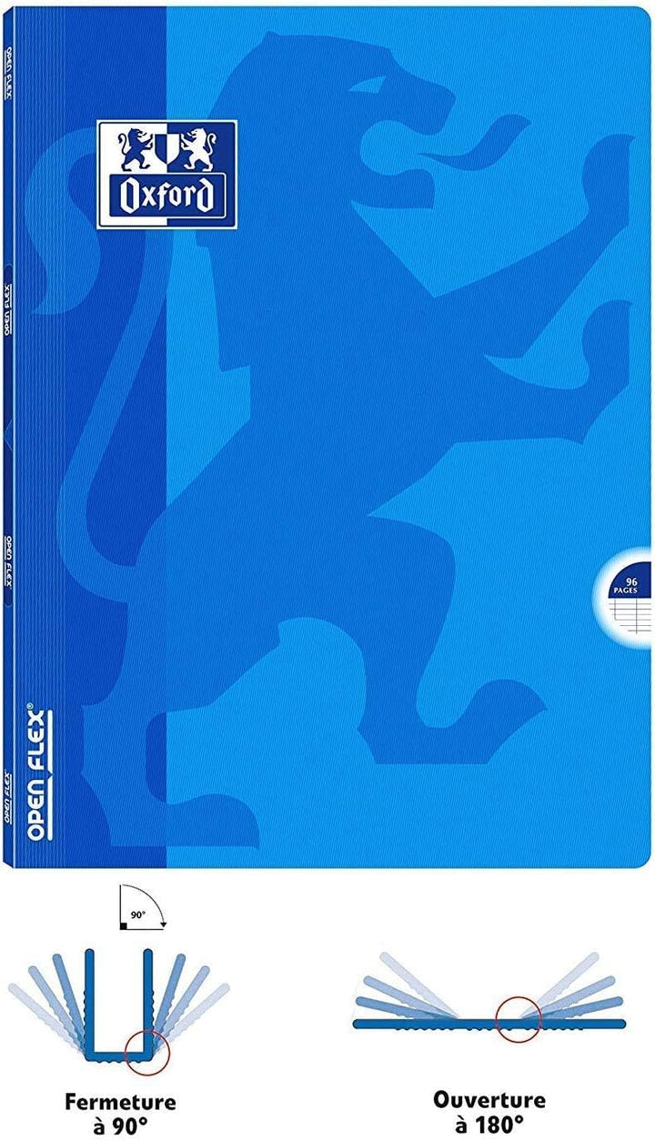 Oxford Cahier OpenFlex 96 pages - 21 x 29,7 cm, 10 Stück, 21 x 29,7 cm