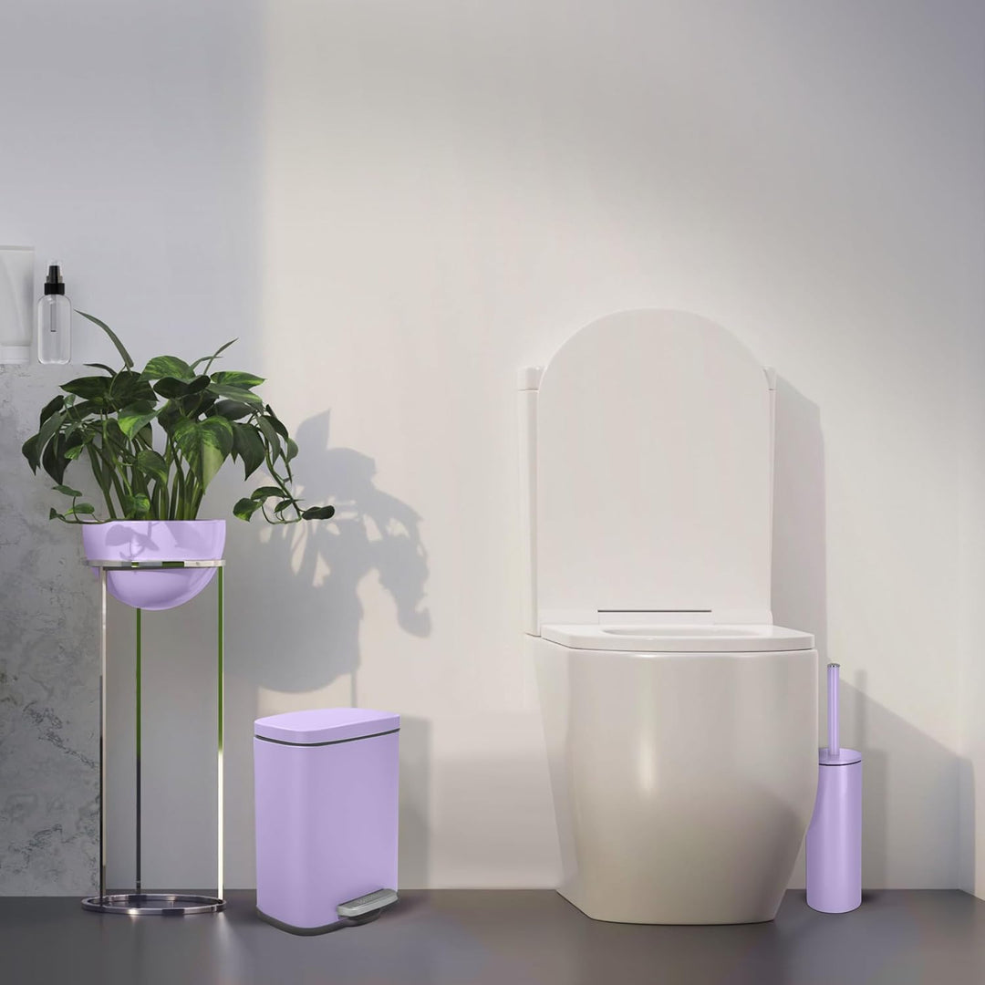 Spirella Akira Treteimer, Stahl, 5 l, Lavendel violett, violett