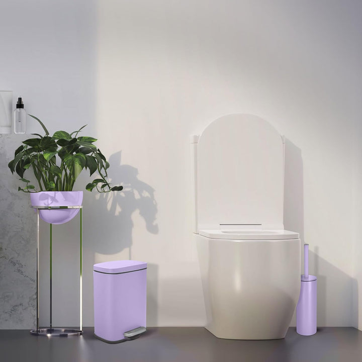Spirella Akira Treteimer, Stahl, 5 l, Lavendel violett, violett