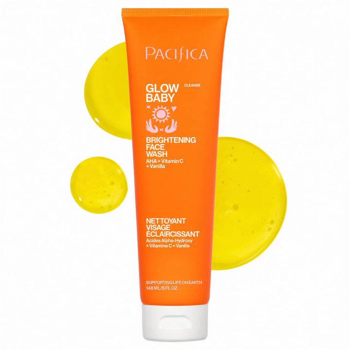 Pacifica Glow Baby Aufhellendes Gesichtswaschmittel für Frauen, 142 ml