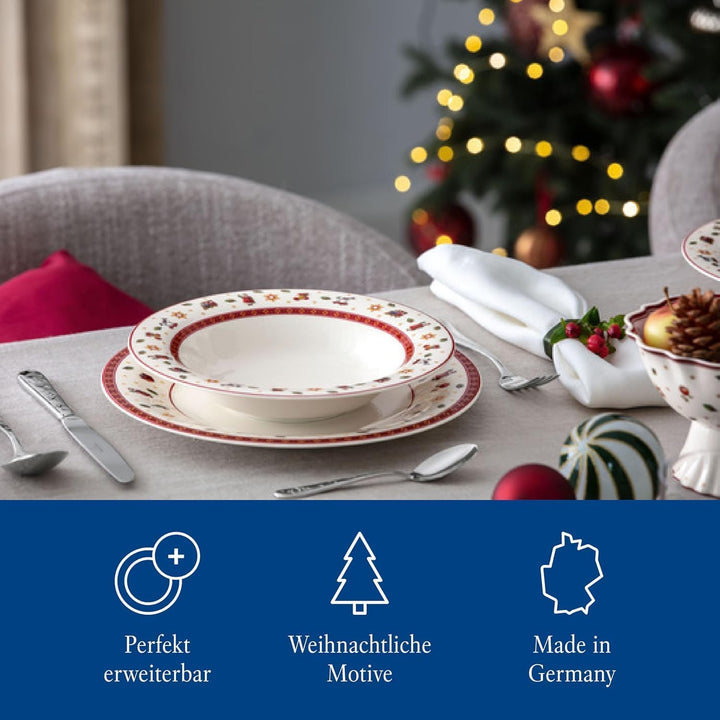 Villeroy & Boch – Toy's Delight Specials Suppenteller, tiefer Teller für Suppen, Salate und Pasta, N