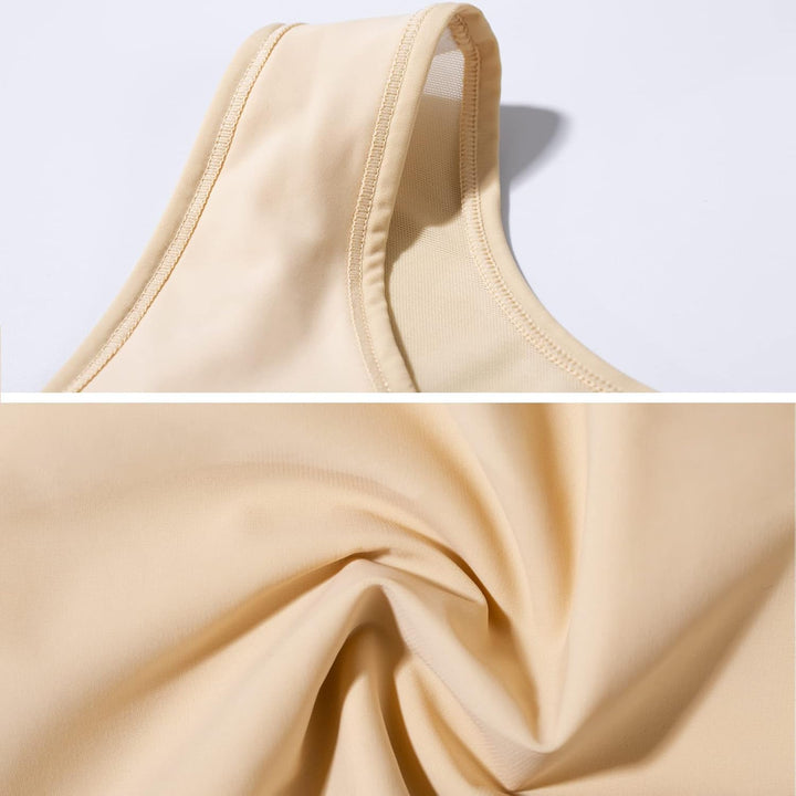 XUJI Binder Transgender FTM Atmungsaktiver Brust Binder XL Nude, XL Nude