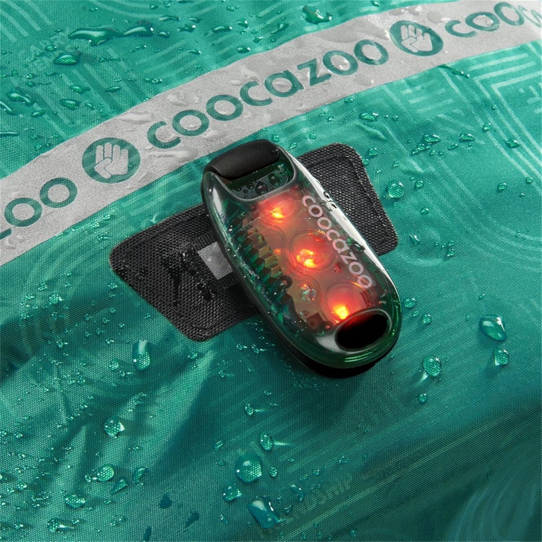 coocazoo Regenhülle, Fresh Mint, Mint, reflektierend und wasserdicht, getapte Nähte, geeignet für Ru