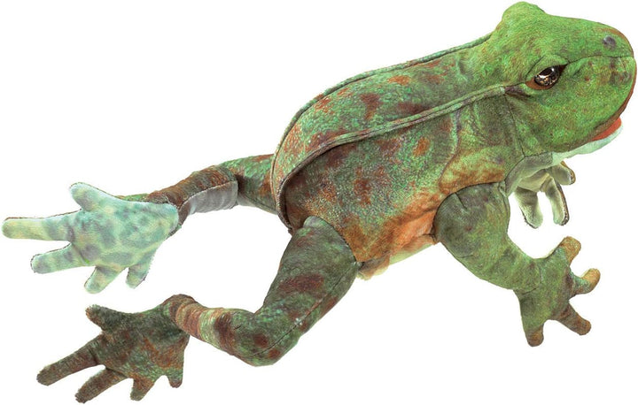 Folkmanis 3082 Hand Puppet Puppet Bouncing Frog