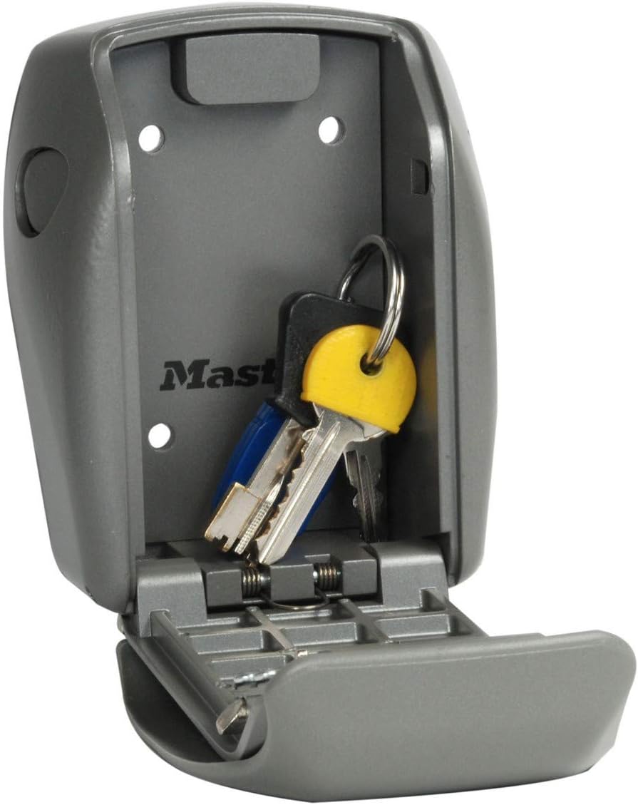 Master Lock Zertifizierte Schlüsseltresor Extra Sicherheit, Wandhalterung, Aussen, 13.2 x 10.5 x 4.6
