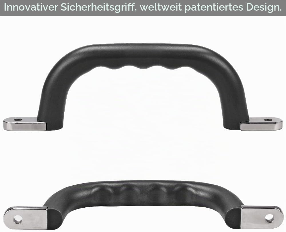 Dolibest 8er Klettergriffe, 18cm Haltegriffe Kinder Indoor Outdoor Spielturm Handgriffe für Spielpla