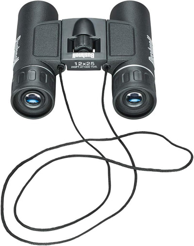 Bushnell Fernglas 12x25 Powerview  - kompakt, grosse Vergrsserung, detailreich, leicht, 131225 12 x