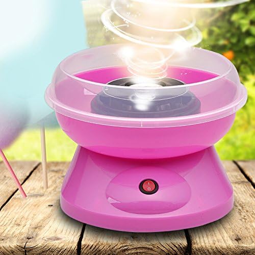 Zuckerwattemaschine für Zuhause, Zuckerwatte-Maschine Set Mit Zuckerwatte Stäbchen &amp; Messlöffel, Zuc