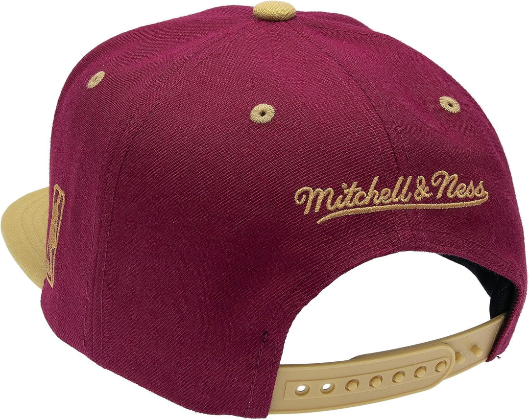 Mitchell & Ness Team Arch Basecap mit Snapback Verschluss - NBA/Hardwood Classics Einheitsgrösse Cle